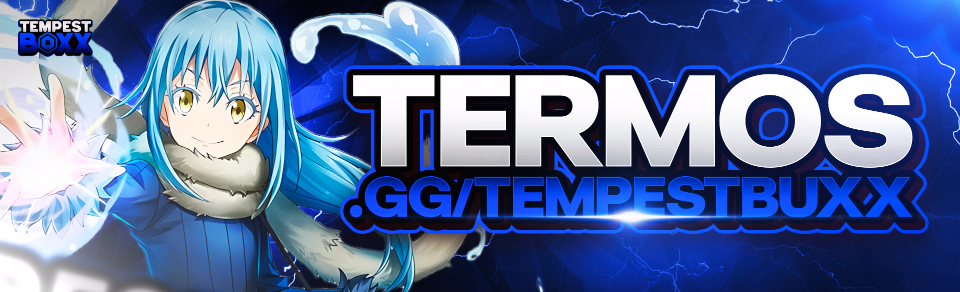 Termos oficiais da Tempest Buxx